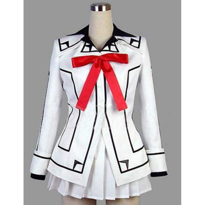 Vampire Knight Cosplay Costume Yuki Cross White or Black Dress uniform Custom for Any Size