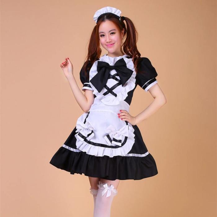 Maid Waitress Costumes - Ms047