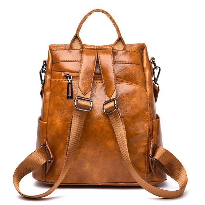 Women Leather Backpacks