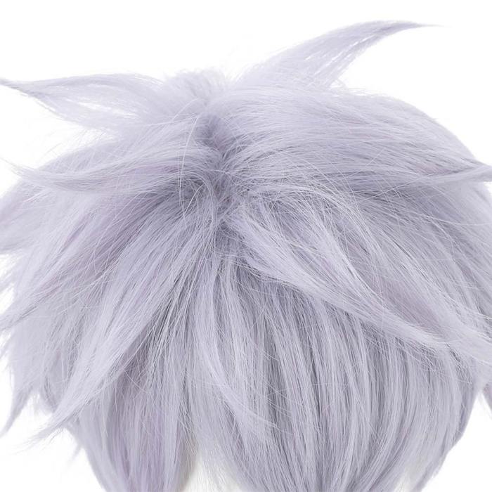 Anime Jujutsu Kaisen Satoru Gojou Heat Resistant Synthetic Hair Carnival Halloween Party Props Cosplay Wig