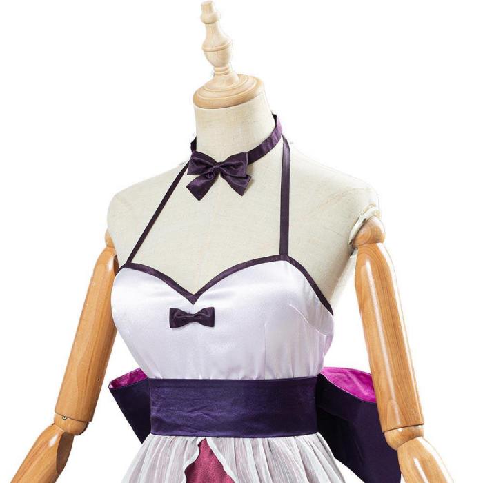 Fate/Grand Order Fgo Mash Kyrielight Dress Halloween Carnival Costume Cosplay Costume