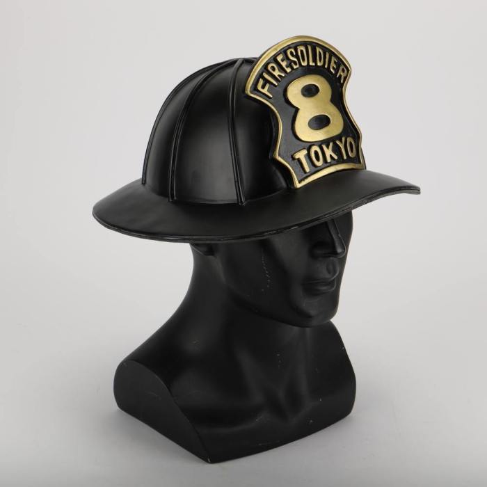 Anime Enn Enn No Shouboutai Fire Force Helmets Hat Caps Cosplay Firesoldier 8 Helmet Halloween Party