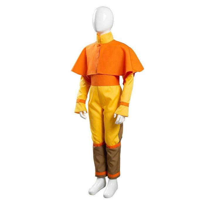 Avatar: The Last Airbender Avatar Aang Kids Children Jumpsuit Outfits Halloween Carnival Suit Cosplay Costume