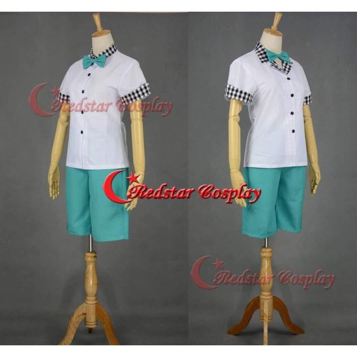 1950'S Car Hop Cosplay Costume Waiter Waitress Uniform