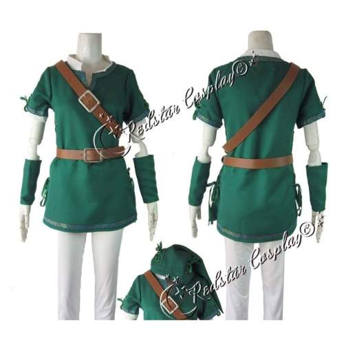 The Legend of Zelda Link cosplay costume - Custom made in Any size