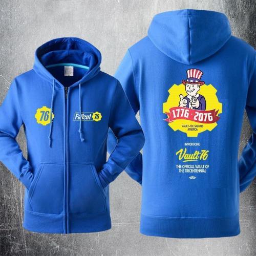 Fallout 4 Sweater Vault 76 Cosplay Hoodies Jacket