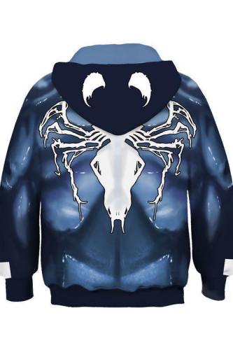 Kids Hoodie Venom Symbiote Pullover Sweatshirt Jacket For Boys