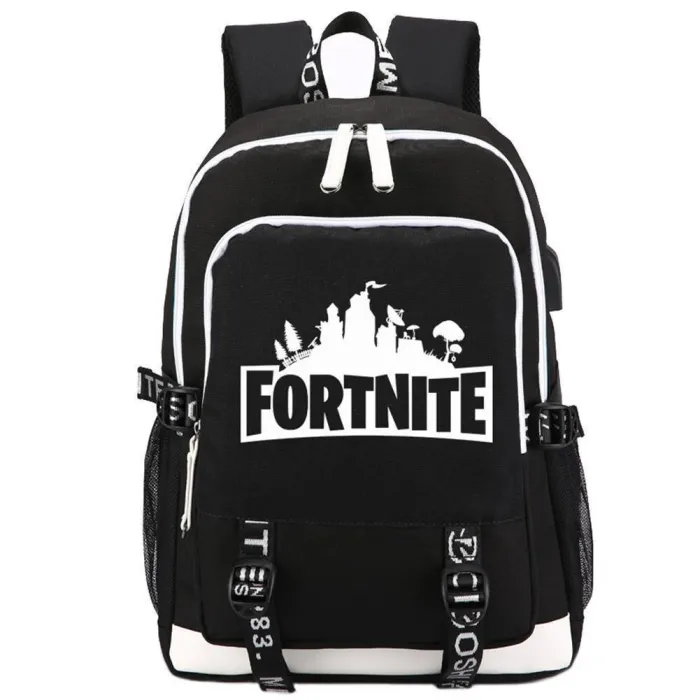Game Fortnite Luminous Usb Student Backpack Csso086