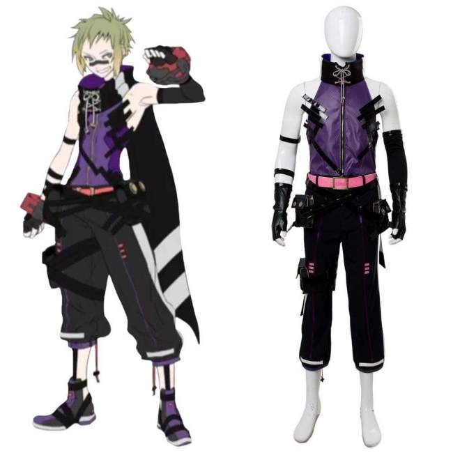 God Eater 3 Zeke Pennywort Outfit Cosplay Costume