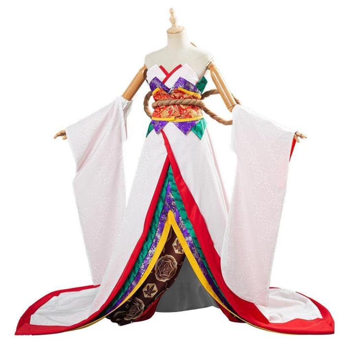 Fate/Grand Order Kijyo Koyo Women Kimono Dress Outfits Halloween Carnival Suit Cosplay Costume