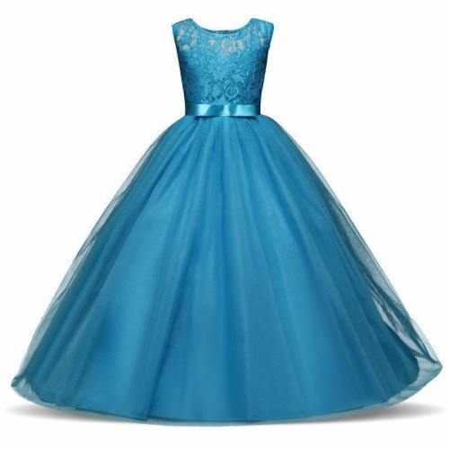 Flower Girl Dresses Princess Formal Birthday Pageant Holiday Bridesmaid Wedding Party Dress