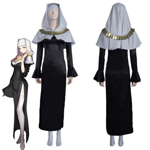 Fate/Grand Order Fgo Sessyoin Kiara Nun Robes Dress Outfits Halloween Carnival Suit Cosplay Costume