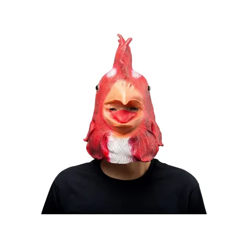 Big Cock Mask Halloween Animal Latex Masks Full Face Mask Adult Cosplay Props