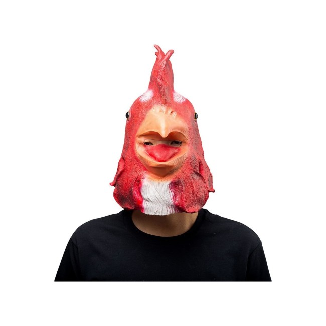 Big Cock Mask Halloween Animal Latex Masks Full Face Mask Adult Cosplay Props