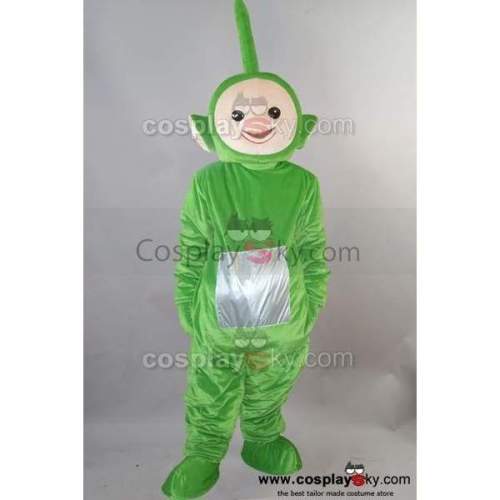 Green Teletubbies Mascot Costume Adult Size