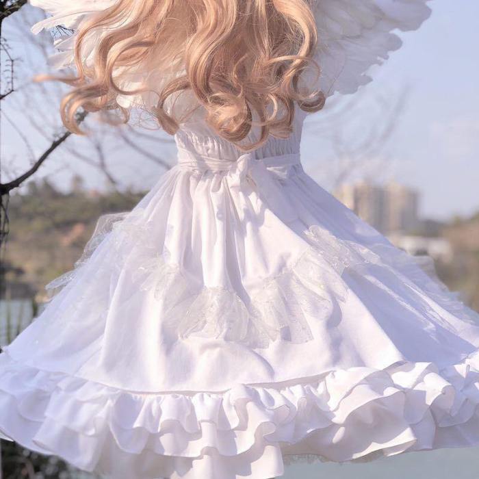 Sweet Jsk Lolita Kawaii Girls Gothic Wedding Cosplay Princess Dress