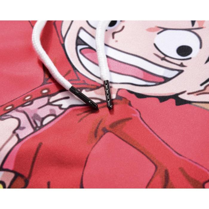 One Piece Hoodie - Monkey D. Luffy Pullover Hoodie Csso016