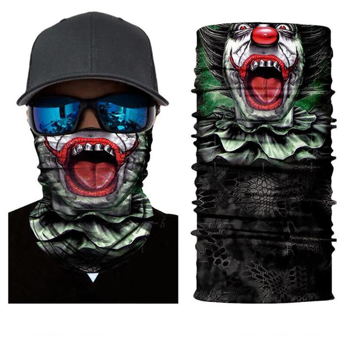 Multi-Functional 3D Seamless Head Wear Face Mask Neck Gaiter - Ultimate Collection