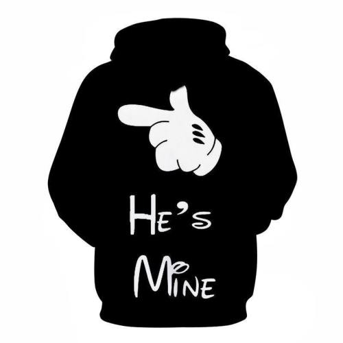 He'S Mine 3D - Sweatshirt, Hoodie, Pullover