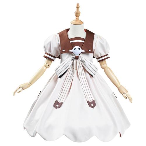Jibaku Shounen Toilet-Bound Hanako-Kun Nene Yashiro/Aoi Akane Kids Girls Dress Outfits Halloween Carnival Suit Cosplay Costume