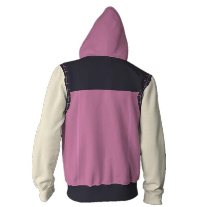 Kingdom Hearts Iii Kairi Pink Zip Up Hoodie Jacket