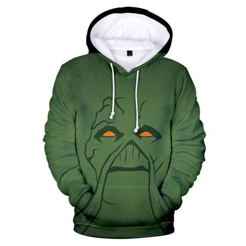 Unisex Swamp Thing Pullover Hoodies 3D Print Jacket Sweatshirt