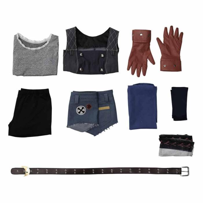Final Fantasy Vii Remake-Kyrie Canaan Women Uniform Outfit Halloween Carnival Costume Cosplay Costume
