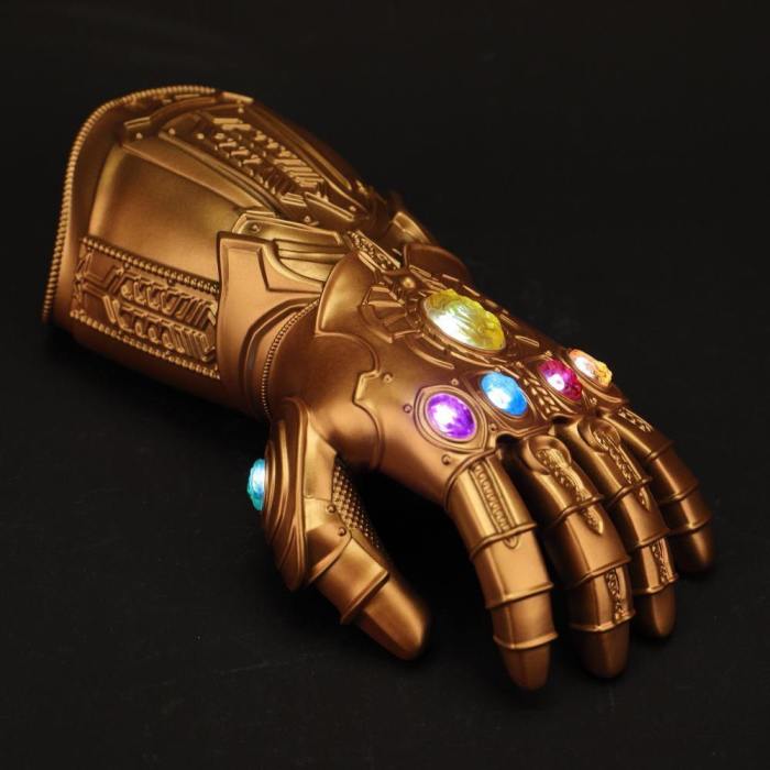 Avengers: Endgame Thanos Infinity Gauntlet Gloves Kids Edition Led Light Infinity War Glove Kids Hand Wear