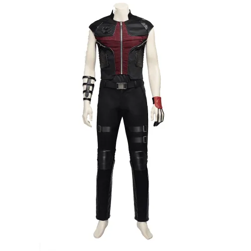 The Avengers Hawkeye Costume Clinton Barton Halloween Cospla Basic Suit