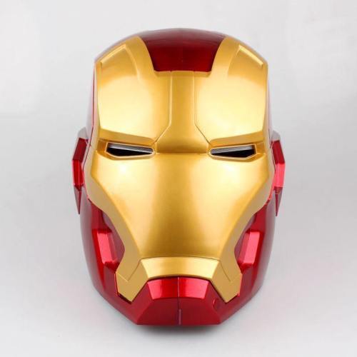 Iron Man Cosplay Helmet Mask Touch Sensing Mask With Led Light Super Hero Series