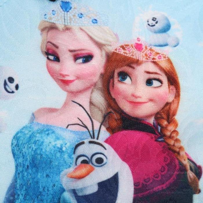 Frozen Elsa Cartoon Baby Cheongsam Clothing Girls Cotton Dress Costume