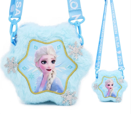 Frozen 2 Princess Elsa Birthday Gift Cartoon Plush Bag For Kids Girls