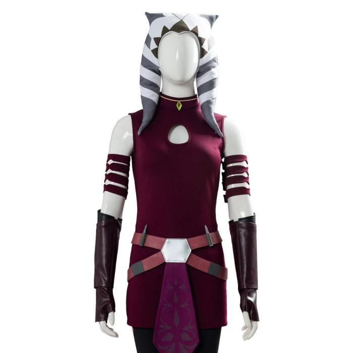 Ahsoka Tano Star Wars: The Clone Wars Suit Cosplay Costume