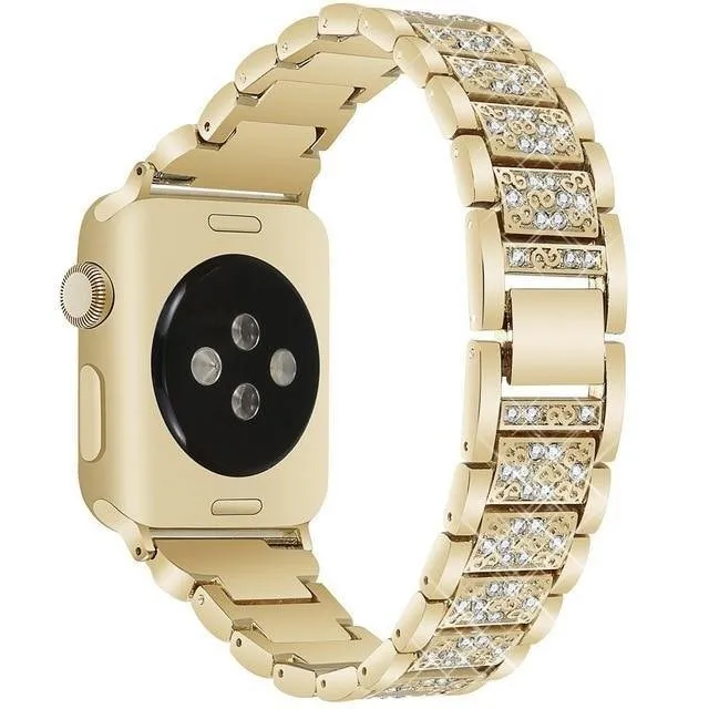Apple Watch Stainless Diamond Watchband