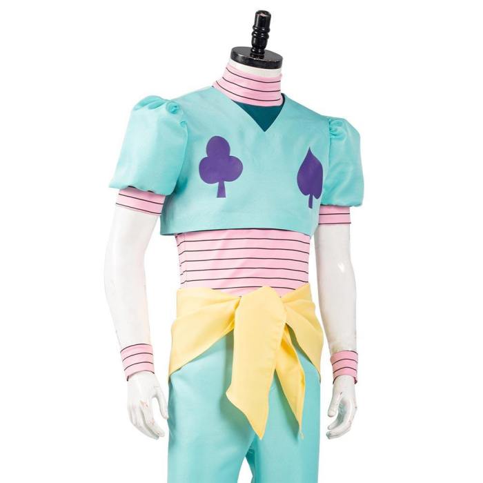 Hunter X Hunter Hisoka Top Pants Outfits Halloween Carnival Suit Cosplay Costume