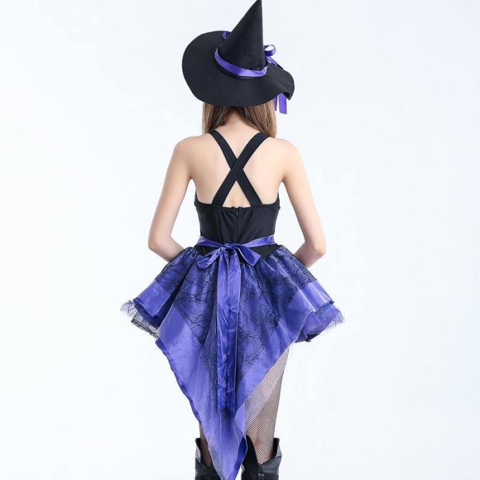 Halloween Witch Costume Sex Girls Dress Costumes