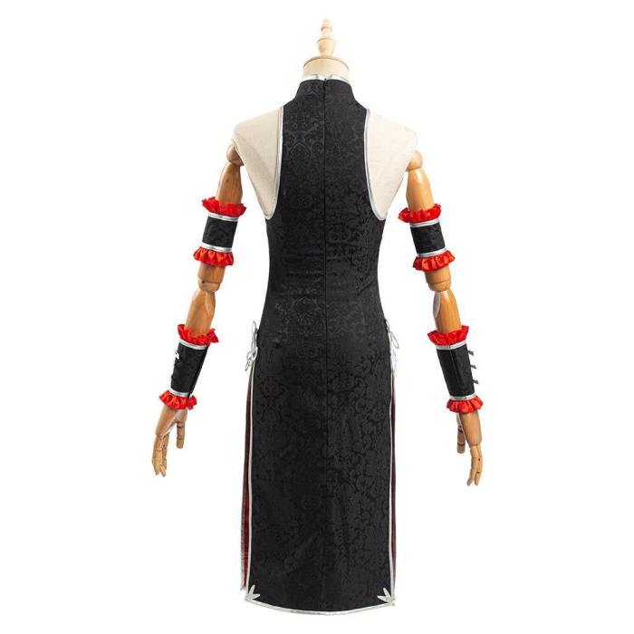 Anime Date A Bullet Tokisaki Kurumi Women Cheongsam Dress Halloween Carnival Costume Cosplay Costume