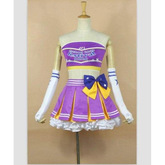 Love live Tojo Nozomi Cosplay Dress Costume Custom made