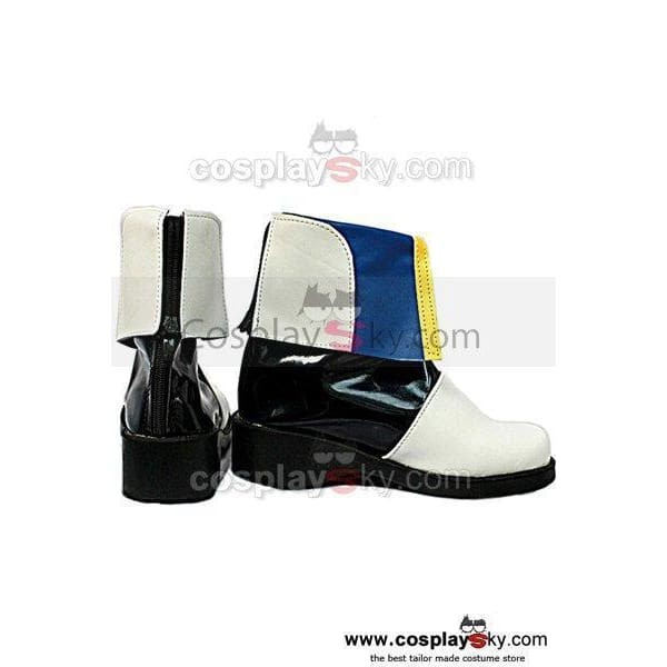 Vocaloid Kaito Cosplay Boots White Shoes Custom Made