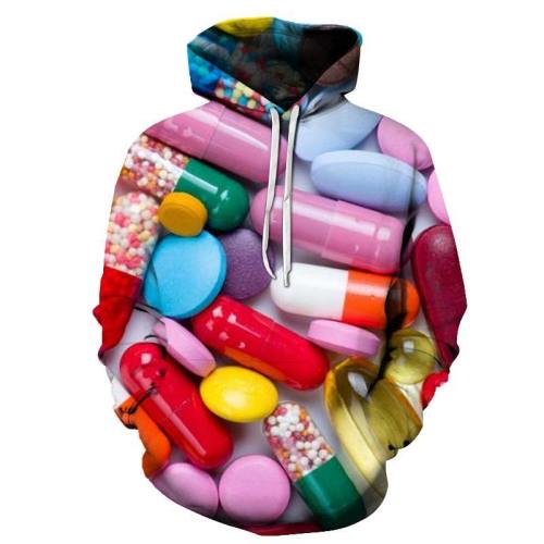 Pharma Medicine Awareness - 3D - Sweatshirt, Hoodie, Pullover