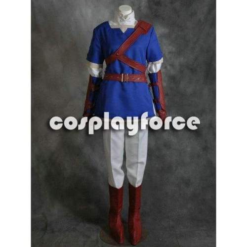 The Legend of Zelda Link Blue Cosplay Costume