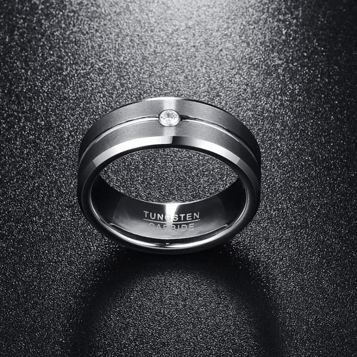 Silver Zircon Ring