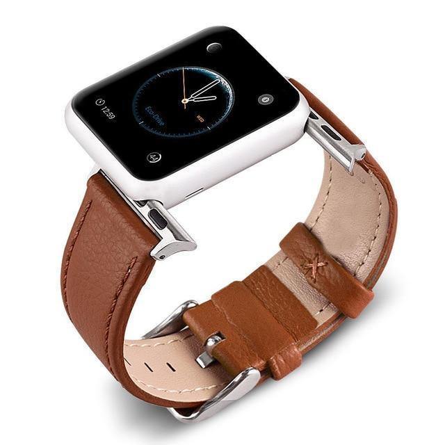 Apple Watch Leather Buckle Watchband