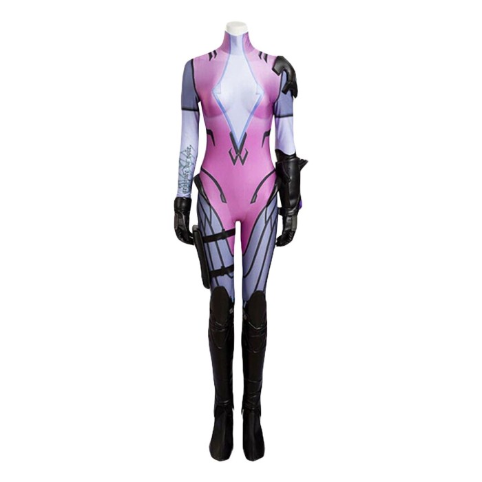 Overwatch Ow Widowmaker Jumpsuit Whole Set Cosplay Costume