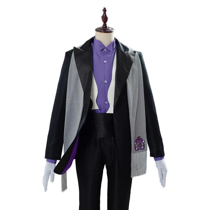Twisted Wonderland Floyd Leech Suit Cosplay Costume