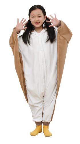 Flying Squirrel Costume For Kids Onesie Pajamas For Girls