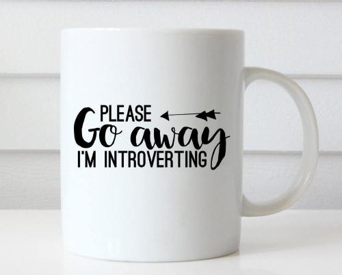 Please Go Away I'M Introverting (Limited Supplies)