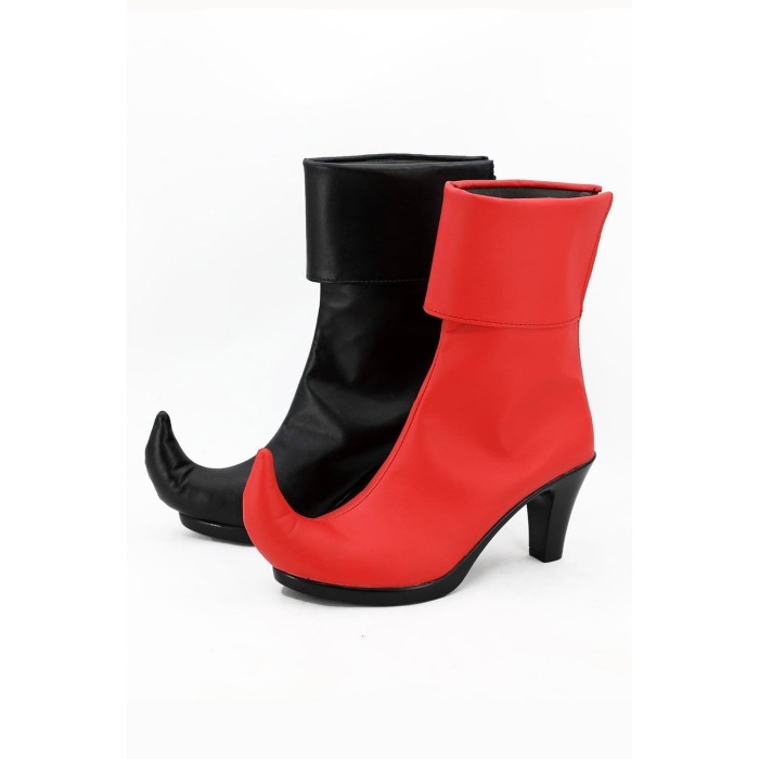 Dc Comics Suicide Squad Harley Quinn Boots Cosplay Shoes