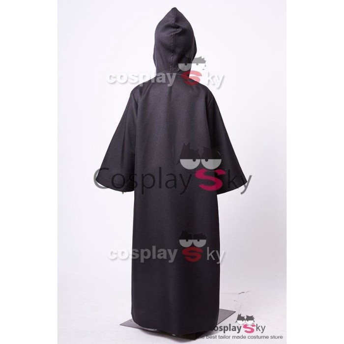 Star Wars Anakin Skywalker Black Cloak Cosplay Costume Child Version