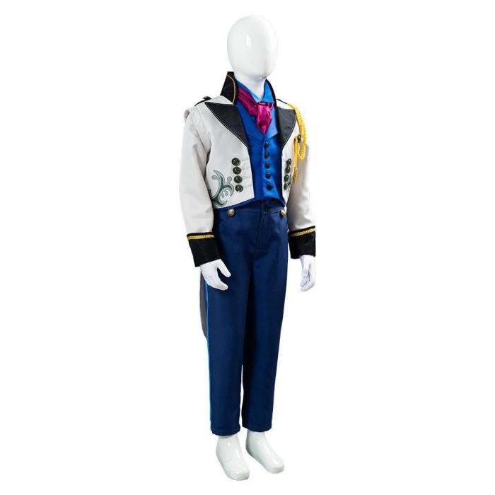 Frozen Prince Hans Outfit Halloween Carnival Costume Cosplay Costume For Kids Children